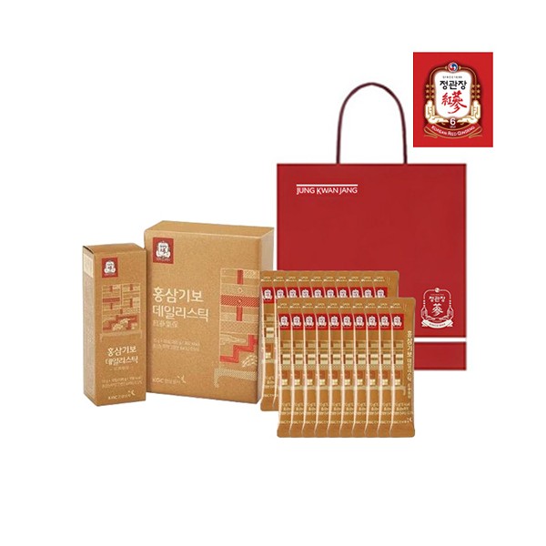 [정관장] 홍삼기보데일리스틱 10ml x 10포(쇼핑백포함)