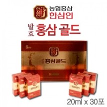 [한삼인] 발효홍삼골드 20ml x 30포