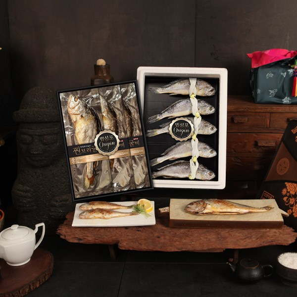 [법성포Origin] 찐보리굴비&참굴비 명품 3호(2단)