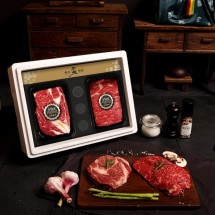 [한우애명작] 숙성한우 구이특선 꽃등심&꽃목심 3호