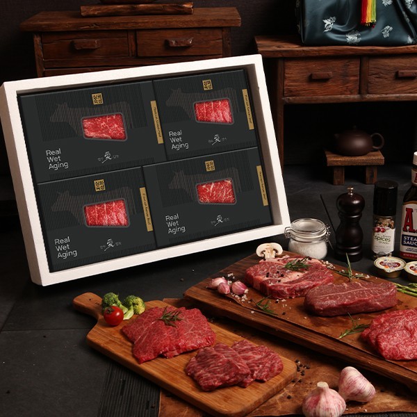 [한우애명작] 숙성한우 명품기획_로스&정육 인기특선(꽃채불불)