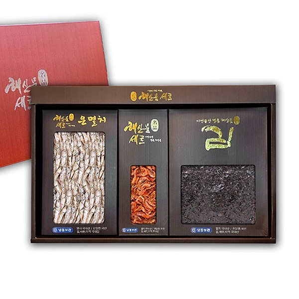 [남도애명작] 프리미엄 건어물 3선 특호(대멸/재래김/새우)