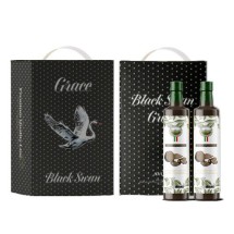 [아보아칸] 오일선물세트 블랙스완(트러플250ML*2EA)+손잡이박스