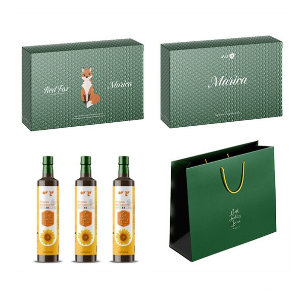 [아보아칸] 오일선물세트 레드폭스(해바라기오일250ML*3EA)