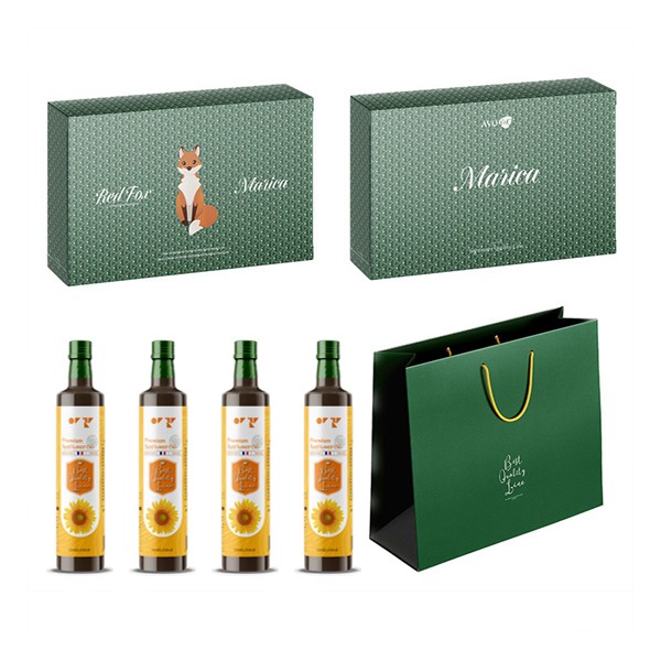 [아보아칸] 오일선물세트 레드폭스(해바라기오일250ML*4EA)