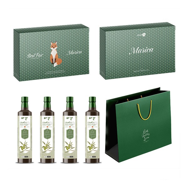 [아보아칸] 오일선물세트 레드폭스(올리브엑스트라버진250ML*4EA)