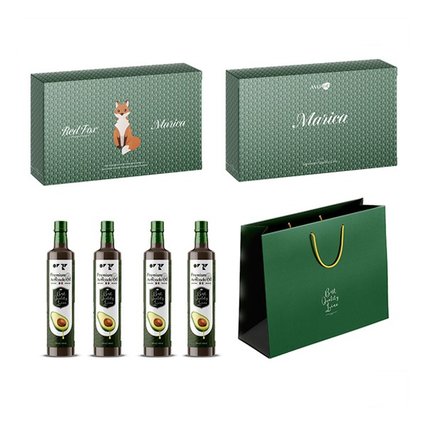 [아보아칸] 오일선물세트 레드폭스(아보카도오일250ML*4EA)