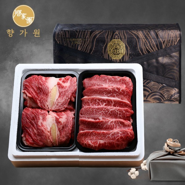 [향가원] 1등급한우 구이선물세트8호 600g(300g*2ea)