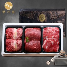 [향가원] 1등급한우 구이정육 혼합선물세트 13호 1.2kg(400g*3ea)