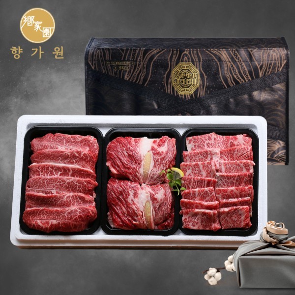 [향가원] 1등급한우 구이선물세트7호 900g(300g*3ea)