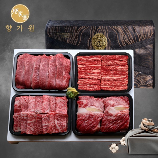 [향가원] 1등급한우 구이선물세트 15호 1.6kg(400g*4ea)