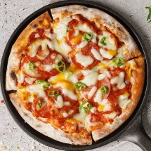 불파네 수제 화덕피자 매운 페페로니 피자