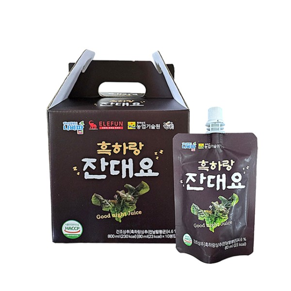 흑하랑 잔대요 80ml x 10봉 꿀잠 숙면