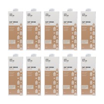 아베나뚜르 무설탕 오트밀크 귀리우유 바리스타 1L x 10개