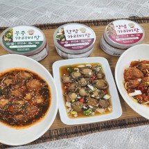 양념+간장+부추 순살 가리비장 600g 3종세트