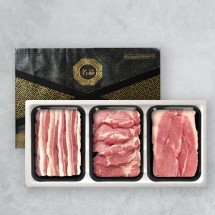 [브라이트데이] 한돈 1.5kg 선물세트(삼겹살300g+목살600g+불고기600g)
