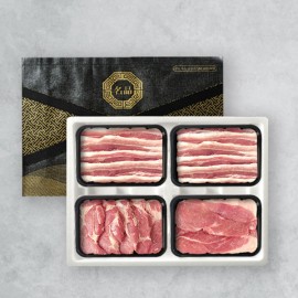 [브라이트데이] 한돈 1.6kg 선물세트(삼겹살800g+목살400g+불고기400g)