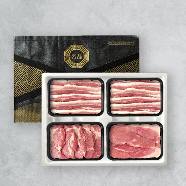 [브라이트데이] 한돈 1.6kg 선물세트(삼겹살800g+목살400g+불고기400g)