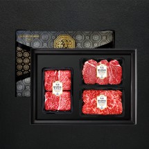 1+등급 횡성한우명품 특선 선물세트3호 1.2kg (꽃4/안4/채4)
