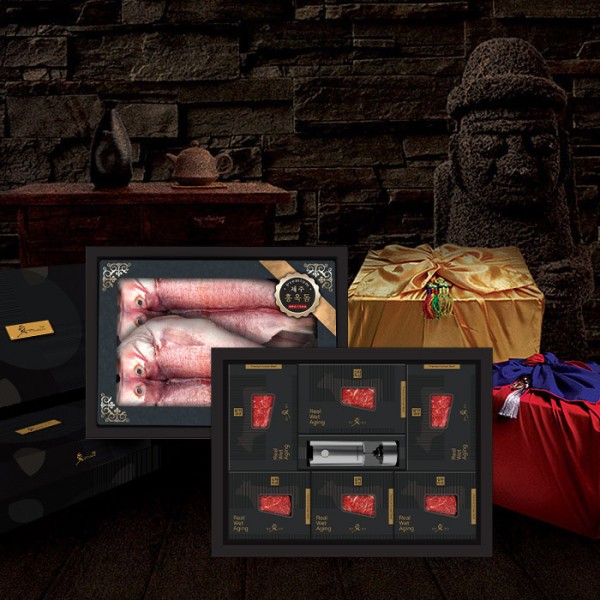 [애명작컬렉션] VVIP 프레스티지 로얄특선 GIFT 4호(한우,옥돔)