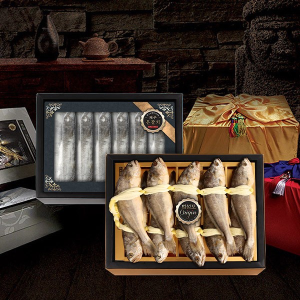 [애명작컬렉션] VVIP 프리미엄 수산물 2종 스페셜 2호(굴비,갈치)