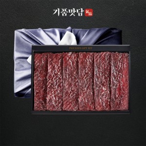 [기품맛담] 스페셜 등심 소고기 육포 선물세트 2호 640g