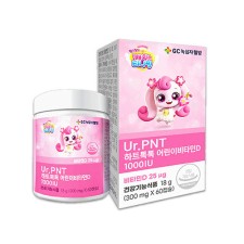 유어피엔티 하트톡톡 어린이 비타민D 1000IU 캐치티니핑 60캡슐