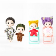 스칸디아모스 공기정화식물 인형 만들기 DIY키트 체험 S+M사이즈 6종세트