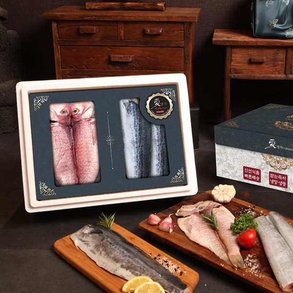 [제주애명작] 초신선 고급생선 돔치3호(옥돔2,삼치2)