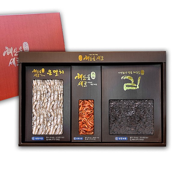 [남도애명작] 프리미엄 건어물 3선 특호(대멸/재래김/새우)