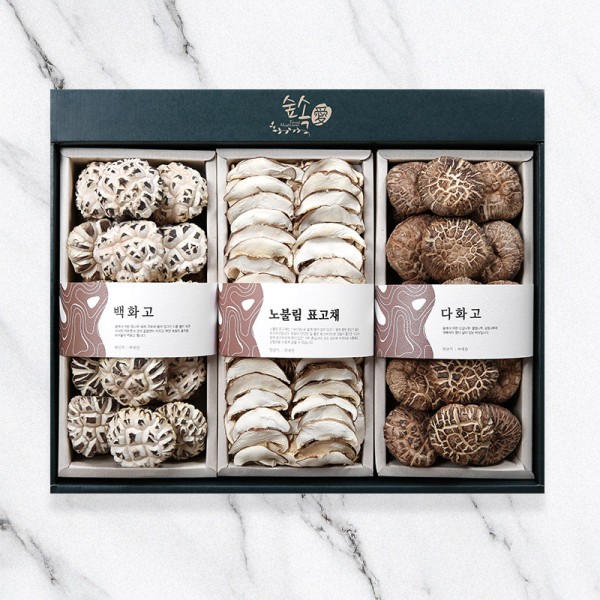 [영진표고]숲속愛 노불림화고혼합GIFT