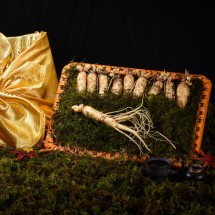 [고급포장][더 기다림] 리얼 골드명작 수삼 선물세트 1호10뿌리(500g)