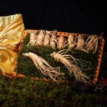 [고급포장][더 기다림] 리얼 골드명작 수삼 선물세트 4호10뿌리(750g)