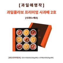 [과일애명작] 과일콜라보 프리미엄 사과배 2호(사과5+배4)