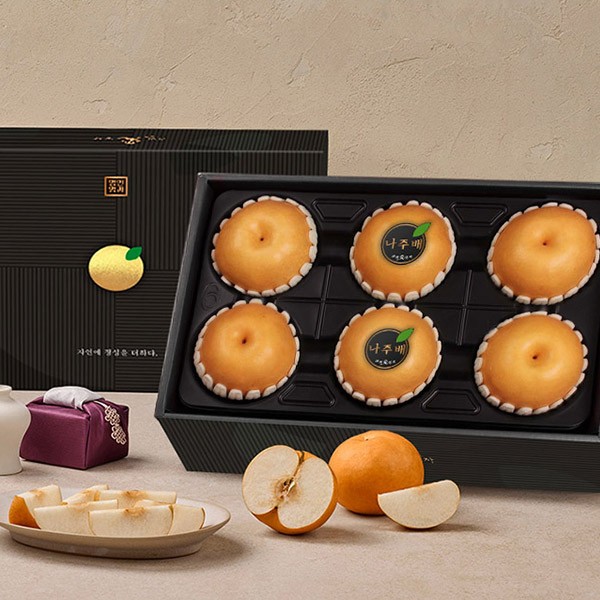 [과일애명작] 명인명과 나주배 프리미엄 1호(5kg/6~7과)