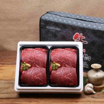 [안동한우정] 1등급 한우 정육 실속 선물세트 9호(300g x 2)0.6kg