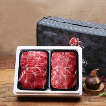 [안동한우정] 1등급 한우 정육 실속 선물세트 8호(300g x 2)0.6kg