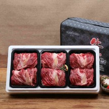 [안동한우정] 1등급 한우 구이 선물세트 2호(400g x 3)1.2kg
