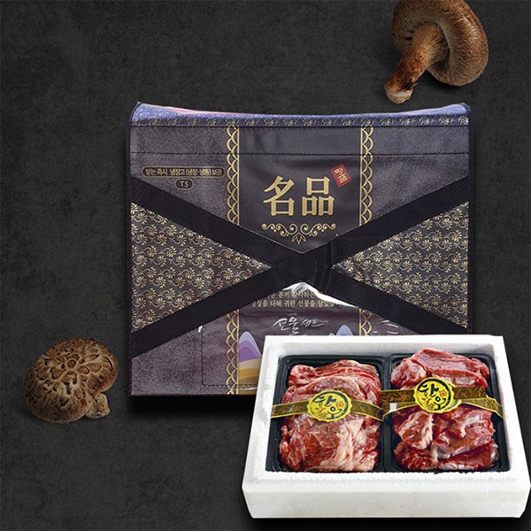 [1등급 태백한우] 등심 안심세트 2호 / 등심500g+안심500g