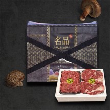 [1등급 태백한우] 등심 갈비살세트 4호 / 등심1kg+갈비살1kg