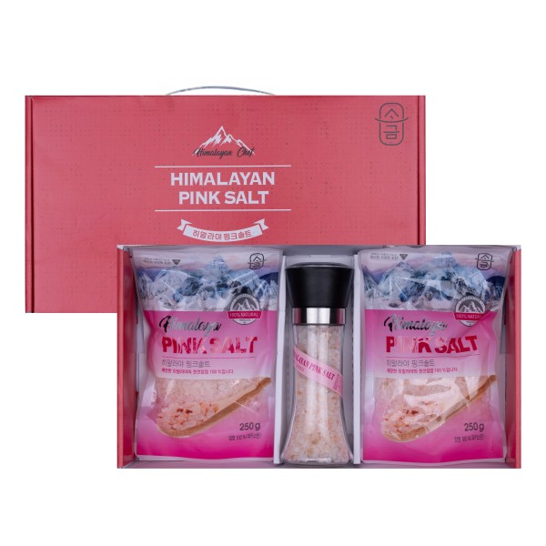 [소금명가]핑크소금블랙3P세트