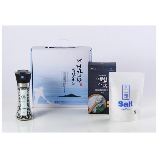 [더건강한신안소금]오뉴월신안땡볕소금(간수제거)실속신안1호SSET-1호