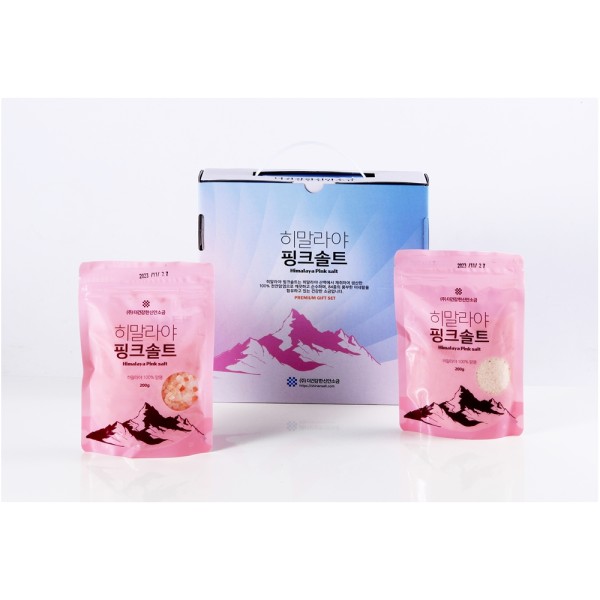 [더건강한신안소금]히말라야(간수제거)실속핑크2호SSET-5호
