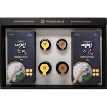 [더건강한신안소금]오뉴월신안땡볕소금(간수제거)알뜰6종1호6SET-1호