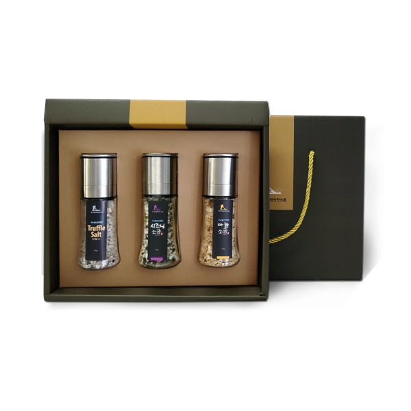 [더건강한신안소금]프리미엄(간수제거)오뉴월신안땡볕소금더건강한세트1호