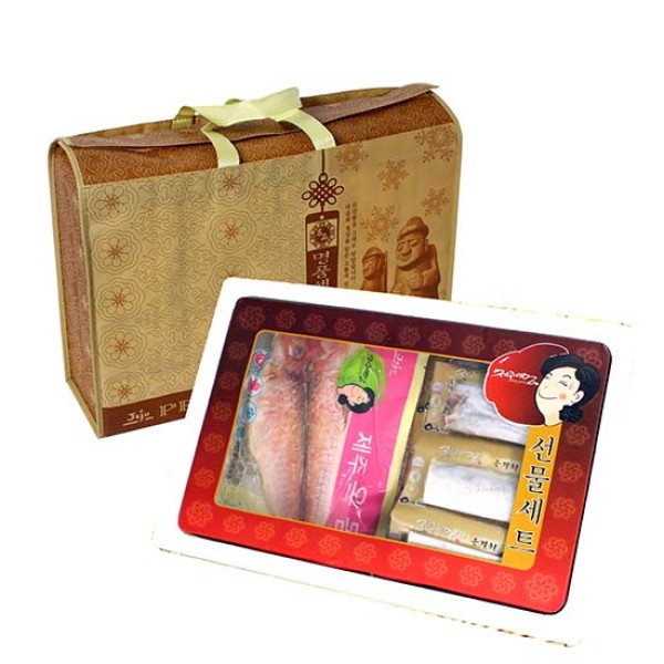 [제주어멍]제주은갈치 옥돔 혼합선물세트 4호