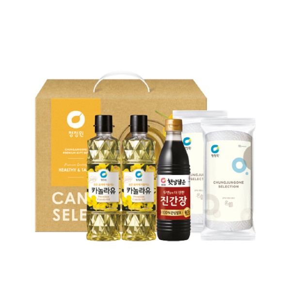 청정원 25년 추석 선물세트 카놀라유 실속호