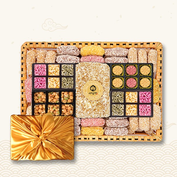 [브라이트데이 X 사임당] 바구니 2단 한과 선물세트 25c_sd_03