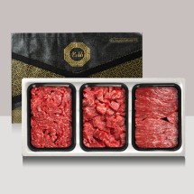 [브라이트데이] 1등급 암소 농협안심한우 800g 선물세트(불고기300g + 국거리300g + 장조림200g)