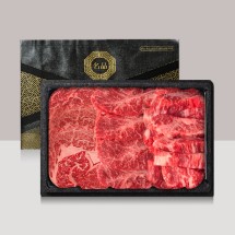 [브라이트데이] 1등급 암소 농협안심한우 구이용 1.1kg 선물세트(등심500g + 부채살400g + 치마살200g)